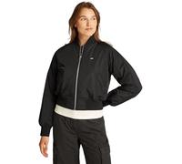 Tommy Jeans Cazadora bomber Mujer Essential impermeable, Negro (Black), XL
