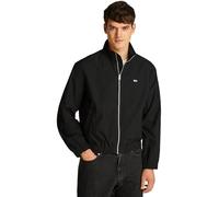 Tommy Jeans Cazadora cortavientos Hombre Essential con cuello alto, Negro (Black), XXL