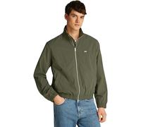 Tommy Jeans Cazadora cortavientos Hombre Essential con cuello alto, Verde (Fatigue Green), 5XL