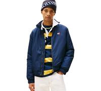 Tommy Jeans Cazadora de entretiempo Hombre Essential Padded con cuello alto, Azul (Dark Night Navy), XS