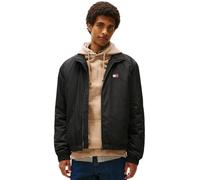 Tommy Jeans Cazadora de entretiempo Hombre Essential Padded con cuello alto, Negro (Black), L