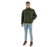 Tommy Jeans Cazadora de entretiempo Hombre Essential Padded con cuello alto, Verde (Pewter Green), S