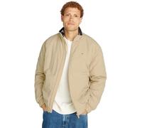 Tommy Jeans Cazadora Hombre Essential Padded Jacket con Cremallera, Beige (Gentle Gold), S