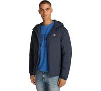 Tommy Jeans Cazadora Hombre Poly Jacket impermeable, Azul (Dark Night Navy), XXL