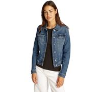 Tommy Jeans Cazadora vaquera Mujer Vivianne con botonera, Azul (Denim Medium), S