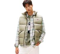 Tommy Jeans Chaleco acolchado TJM Vail DM0DM22069 para hombre, verde, L, Verde (Utility Sage), L