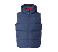 Tommy Jeans Chaleco Hombre Essential Down Vest con Capucha, Azul (Dark Night Navy), M