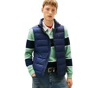 Tommy Jeans Chaleco Hombre Down ligero, Azul (Dark Night Navy), M