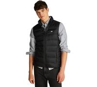 Tommy Jeans Chaleco Hombre Down ligero, Negro (Black), M