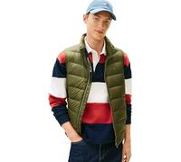 Tommy Jeans Tjm Lt Down Vest Ext Dm0dm20663 Chaleco, Verde (Verde Oscuro), XL Hombre, Verde (Verde Oscuro), XL
