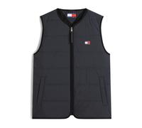 Tommy Jeans Chaleco 'Lightweight Down Quilted' navy / grafito / rojo / blanco XXL EUR