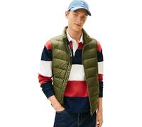 Tommy Jeans Chaleco TJM LT DOWN EXT DM0DM20663 para hombre, verde (verde oscuro), XXL, Verde (verde oscuro), XXL