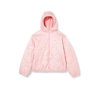 Tommy Jeans Chaqueta acolchada con capucha acolchada para mujer, rosa, L, Rosa Ballet, L