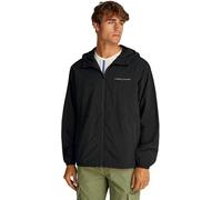 Tommy Jeans Chaqueta cortavientos TJM WINDBREAKER EXT para hombre, color negro, talla 5XL, negro (negro), 5XL plus