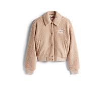 TOMMY JEANS Chaqueta de aspecto de piel beige | S