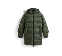 Tommy Jeans Cazadora acolchada Hombre Essential Down Parka con capucha, Verde (Pewter Green), S