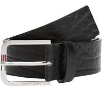 Tommy Jeans Cinturón fijo para hombre, negro (negro), 115