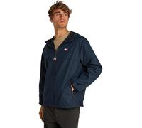 Tommy Jeans Cortavientos Hombre Chicago con capucha, Azul (Dark Night Navy), S