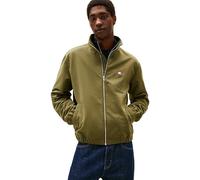 Tommy Jeans Cortavientos Hombre con puños y cinturilla elásticos, Verde (Dark Greenery), S