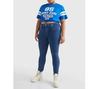 Tommy Jeans Curve Pantalón vaquero de mujer Melany tiro ultra alto y fit super skinny. Azul marino 38