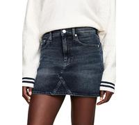Tommy Jeans Falda Vaquera Mujer Izzie Skirt Corta, Azul (Denim Dark), 30W