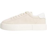 Tommy Jeans Flatform Sneaker Mujer con Plataforma, Marfil (Newsprint), 42