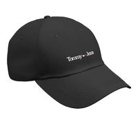 Tommy Jeans Gorra Hombre Sport Cap con Logotipo, Negro (Black), Talla Única