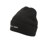 Tommy Jeans TJM Sport Beanie AM0AM11340 Gorro de Punto, Negro (Black), OS para Hombre