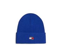 Tommy Jeans Gorro de Hombre de punto elástico con logo. Azul Única