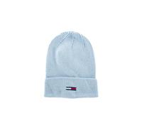Tommy Jeans Gorros Flag Beanie C1x Chambray Blue, azul, Talla única