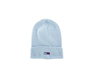 Tommy Jeans Gorros Flag Beanie C1x Chambray Blue, azul, Talla única