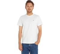 Tommy Jeans Hombre Camiseta Manga Corta TJM Classic Cuello Redondo, Blanco (White), L
