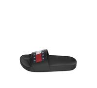 Tommy Jeans Hombre Chanclas Pool Slide Zapatillas de baño, Negro (Black), 41