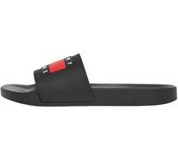 Tommy Jeans Hombre Chanclas Pool Slide Zapatillas de baño, Negro (Black), 44