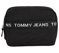 Tommy Jeans Hombre Neceser Essential Nylon sostenible, Multicolor (Black), Talla Única