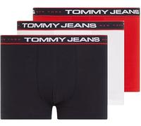 Tommy Jeans Hombre Pack de 3 calzoncillos tipo bóxer trunks Ropa interior, Multicolor (Deep Crimson/ White/ Desert Sky), XL