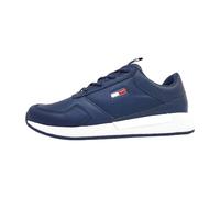 Tommy Jeans Hombre Runner Sneaker Flexi Zapatillas de deporte, Azul (Twilight Navy), 40 EU