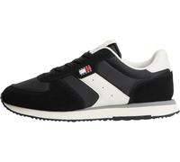 Tommy Jeans Hombres TJM Eva Runner Mix Material EM0EM01737 Low Top, Negro, 10.5