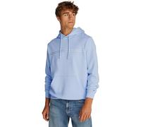 Tommy Jeans - Sudadera icónica con parche de logo - Sweatshirts & Hoodies - Hombre - Azul - S -