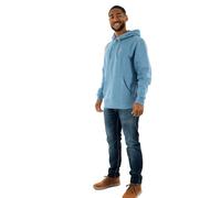 Tommy Jeans Hoodie Hombre Regular Fit Flag Fleece con Capucha, Azul (Colorado Blue), XS