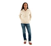 Tommy Jeans Hoodie Mujer Flag Regular Fit, Beige (Desert Sand Dune), XS