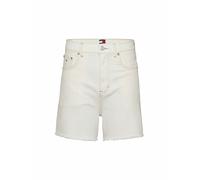 TOMMY JEANS Jeansshorts Mom Fit blanco | 30