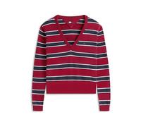 Tommy Jeans Jersey 'Essential' navy / rojo oscuro / blanco natural M navy / rojo oscuro / blanco natural