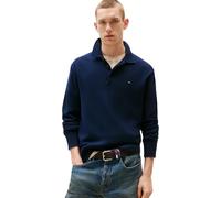 Tommy Jeans Jersey Hombre Slim Essential con Cuello de Polo, Azul (Dark Blue), XXL
