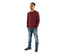 Tommy Jeans Jersey Hombre Sweater Slim Fit, Rojo (Red Wine), XS