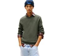 Tommy Jeans Jersey Hombre Sweater Slim Fit, Verde (Pewter Green), XS