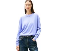 Tommy Jeans Jersey Mujer Essential Crew de algodón, Morado (Vintage Iris), M