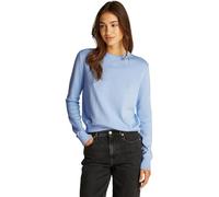 Tommy Jeans Jersey Mujer Essential Crew de lagodón, Azul (Sweet Blue), XL