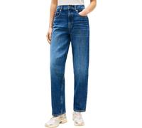 Tommy Jeans Layla HR Slim Str Bj0155 Co DW0DW23157 - Pantalones Rectos para Mujer, Mezclilla (Denim Dark), 27W/28L