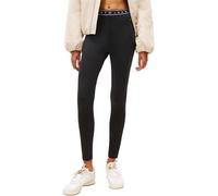 Tommy Jeans TJW Tape Leggings DW0DW22554 para Mujer, Longitud Completa, Negro (Negro), L, Negro (Negro), L